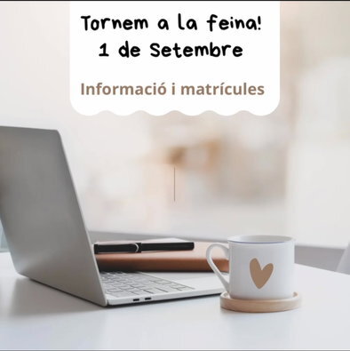 HORARI DE SECRETARIA (Fins al 08/09/2026: - Matins 10.00-12.30 - Tardes 17.00-20.30 Contacte: - Whatsapp 606 916 483 - Correu electrònic: en